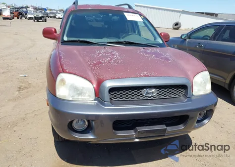 2003 Hyundai Santa Fe Gls/Lx from USA, damaged, VIN KM8SC73D83U452083